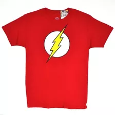 The Flash Dc Comics Playera Roja 100% Original