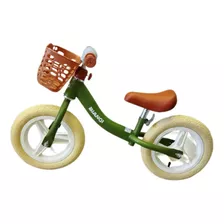 Bicicleta Equilibrio Vintage Canasta Infantil Niños 2by151