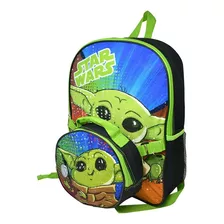 Combo De Bolso Y Lonchera Star Wars Baby Yoda 