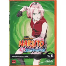 Naruto Shippuden Dvd Vol. 05 A Morte Do Gaara Novo Lacrado