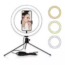 Imuminador Ring Light Iluminação Profissional Selfie Anel