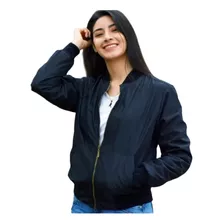 Casaca Bombert Jaket De Mujer Con Forro Peluche Modelo Dama