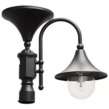 Gama Sonic Everest Solar Exterior Post Light Gs109fb Black F