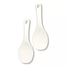 2 Cuchara Para Arroz Arrocera Plástica Cucharon Cocina