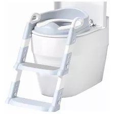 Onehome Asiento Entrenador Baño Bebe Escalera Antideslizante Color Blanco/gris Liso