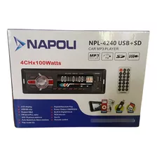 Rádio Napoli Npl-4240 Sd/usb/fm/aux