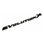 Para Mitsubishi Lancer 3d Evolution X Emblemas Insignia