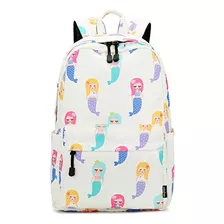 Mochila De Sirena Abshoo Para Niñas Y Niños, Mochilas Escola