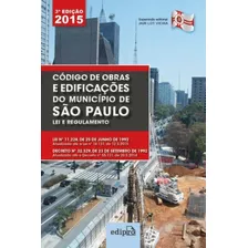 Código De Obras E Edificações Do Município De São Paulo