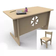 Escritorio + Silla Montessori Niño