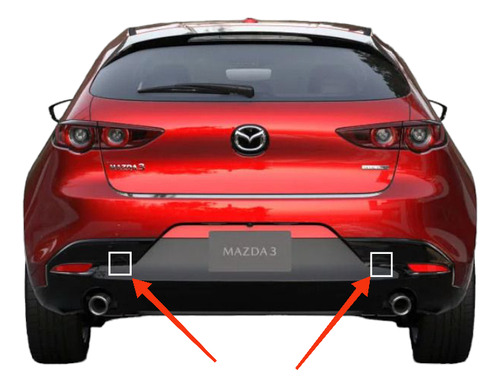 Tapas De Facia Tirn Mazda 3 Hatchback 2019-2023 Original  Foto 6