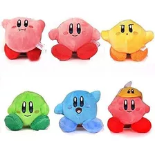 Star Kirby - Correa De Felpa De 6 Piezas Con Diseño De Ani.