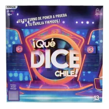 Juego De Mesa ¡qué Dice Chile! Ansaldo Games 26961