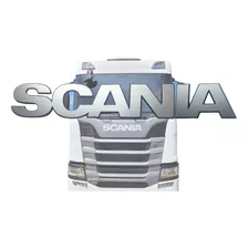Emblema Frontal Letreiro Grade Caminhão Scania S5 Cabine G/r
