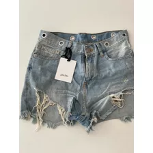 Ginebra Short Denim Aleks Talle 1