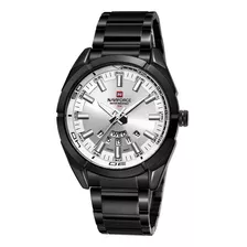 Reloj De Pulsera De Acero Inoxidable Y Cuarzo Para Hombre