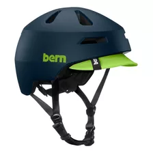 Casco De Ciclismo Bern Brentwood 2.0, Verde Azulado Mate Apa