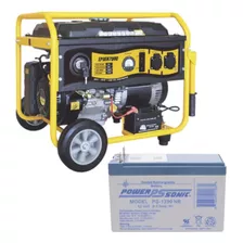 Generador A Gasolina 6.5kw + Bateria (encendido Automatico)