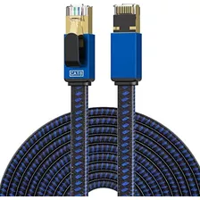 Lekvkm Cable Ethernet 75 Ft Cat 8 Velocidad Cable De Interne