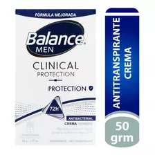 Antitranspirante En Crema Balance Desodorante Balance Clinical Crema Hombre 50 Gr Proteccion