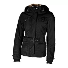 Motociclismo, Chaqueta Ixs Michigan Ii Para Mujer (negro, Me