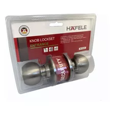 Pomo Häfele Alta Calidad Aleman Ac Inox Con Llave 