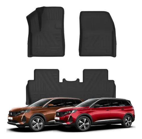 Cubre Pisos Calce Perfecto Peugeot 5008 Hasta 2024 - 3 Pzas