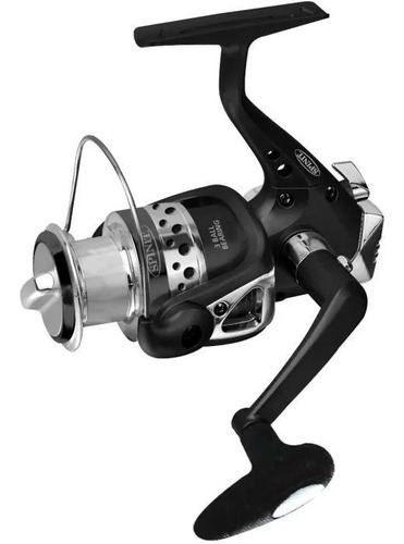 Reel Spinit Caribbean 50 3 Rulemanes Color Negro