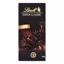 Chocolate Lindt Swiss Classic Dark 100gr. Amargo