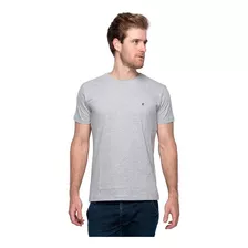 Camiseta Malha Masculina Básica Lisa Cotton Teodoro Academia