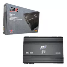 Amplificador Rex Sbm-9200 Clase A/b 4 Canales 4 Ohms: 4x55w Rms 2 Ohms: 4x110w Rms