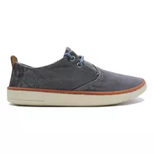 Zapatillas Hush Puppies Hombre Urbanas Lona Cordones Proa