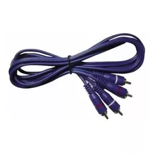 Cable 2 Rca A 2 Rca L4512 1.80mt Reforzado 3.5mm Audio Sonic