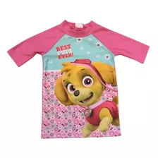 Remera De Playa Protección Uv Paw Patrol Universo Binario