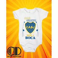 Bodys Bebes Boca Juniors - Bostero - Personalizado 