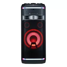 Minicomponente LG Xboom Ok99 Negro Y Rojo Con Bluetooth 1800w De Potencia - 220v
