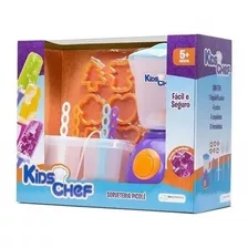 Brinquedo Kids Chef Sorveteria Picolé Com Acessórios