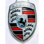 Emblema De Cofre Blasn Vw Vocho Porsche Metal Rojo