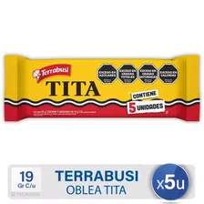 Tita Oblea Bañada En Chocolate Galletita X5 - Mejor Precio