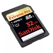 Sd Hc 32gb Sandisk Extreme Pro 45mb/s 300x Uhs-i