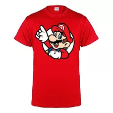 Playera Coleccion Super Mario 12 Diferente Personaj + Regalo