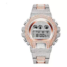 Relojes Electrónicos Missfox Luxury Diamond Para Hombre