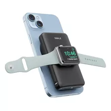 Banco De Energia Inalamb Magnet Para iPhone Y Apple Watch Ne