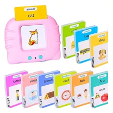 Brinquedo Educativo Flash Card (fale Inglês Kids) - Rosa 