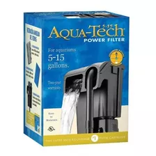 Filtro Del Acuario De Alimentación Aqua-tech W / 3-etapa De 