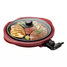 Grill Multifuncional Life Red Pgr159 Lenoxx 110v Cor Vermelho