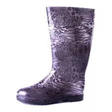 Bota De Lluvia De Mujer (cromic 4300 Caña Alta Storm Animal)