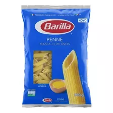 Macarrão Com Ovos Penne Barilla Pacote 500g - Cx C/20 Un