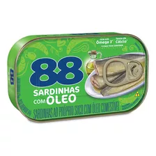 Sardinha Com Óleo 88 Lata 84g