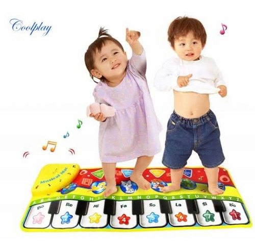 Alfombra Musical Para Bebes Y Niños Pequeños Didactica 70cm
